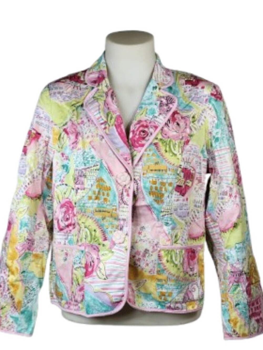 Notches Jacket Sz Petite Lg